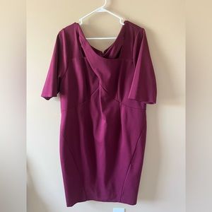 Lane Bryant structured business wear dress.